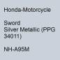 Preview: Honda-Motorcycle, Sword Silver Metallic (PPG 34011), NH-A95M.